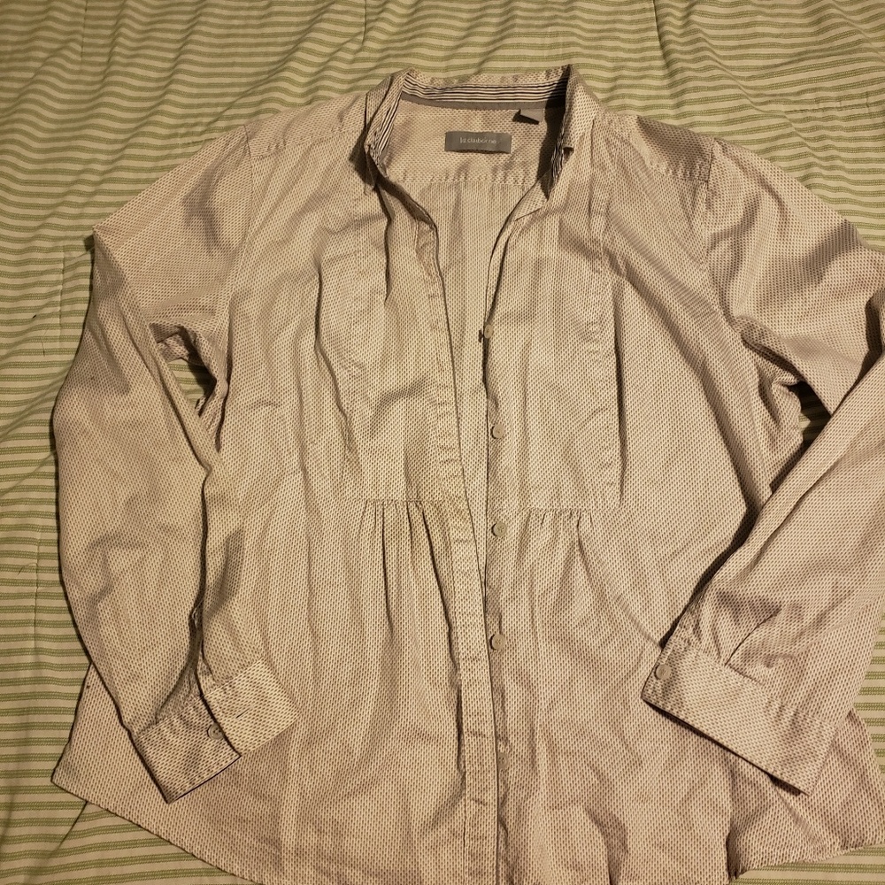 Button down dress shirt, Liz Claiborne